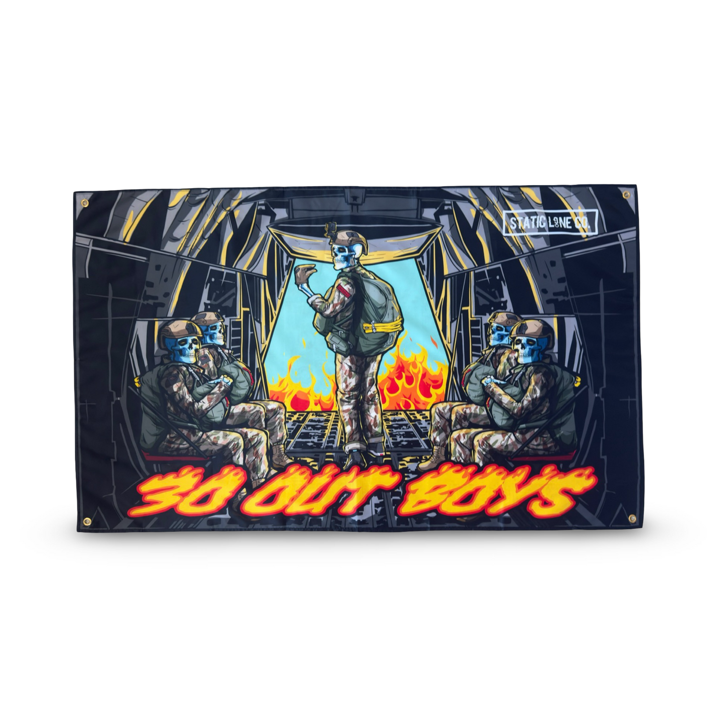 30 OUT BOYS Flag